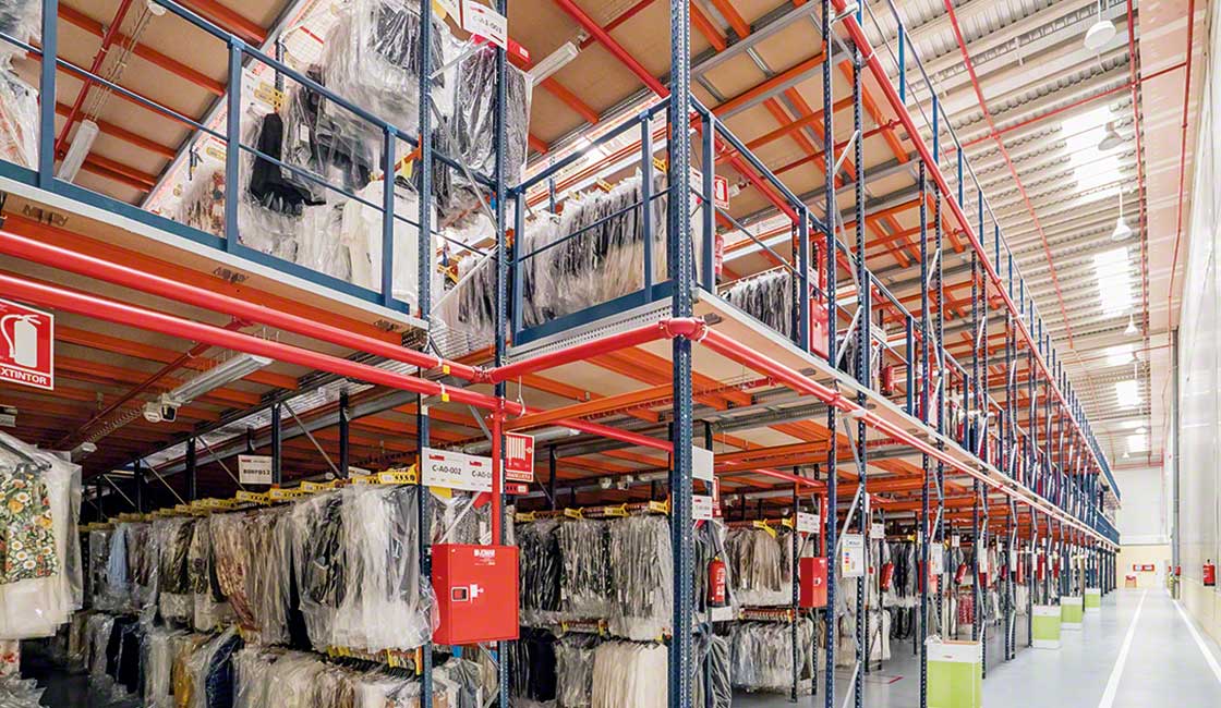 Warehouse Clothing Racks And Their Uses Interlake Mecalux