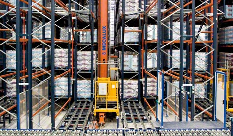 Automated Storage and Retrieval Systems AS/RS - Interlake Mecalux