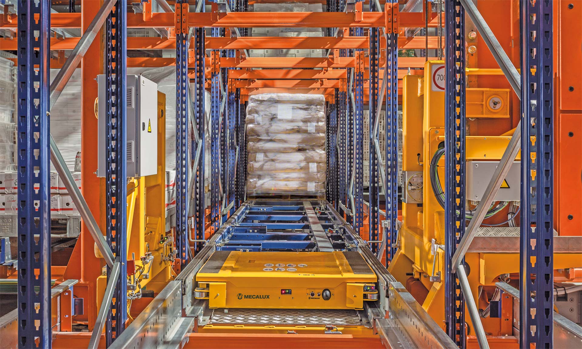 Automated storage facilitates extremely accurate stock control