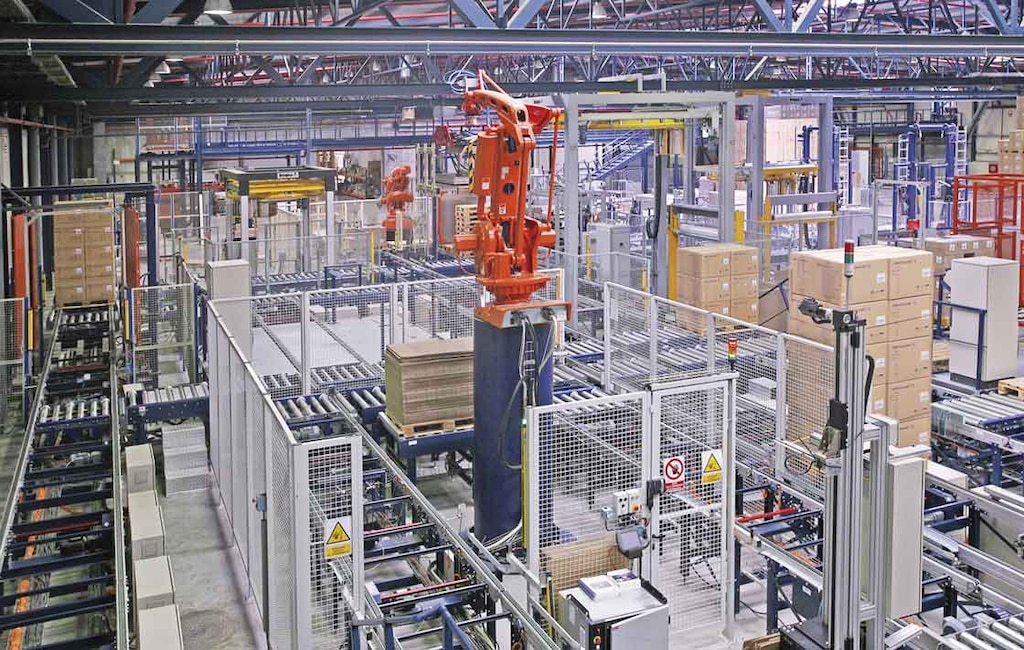 In high-throughput warehouses, automation is essential in both management and operations
