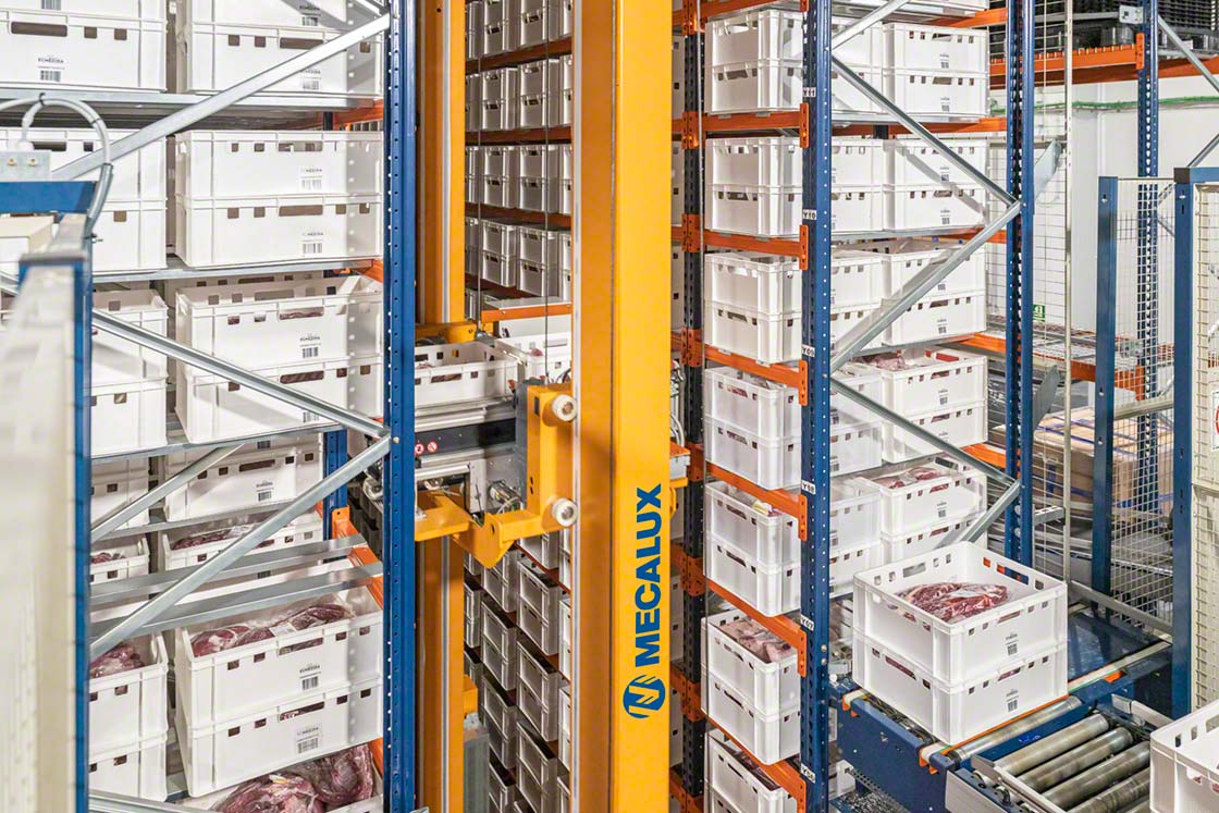 Automation is one of the pillars of Supply Chain 4.0. Pictured: an AS/RS for boxes or miniload system