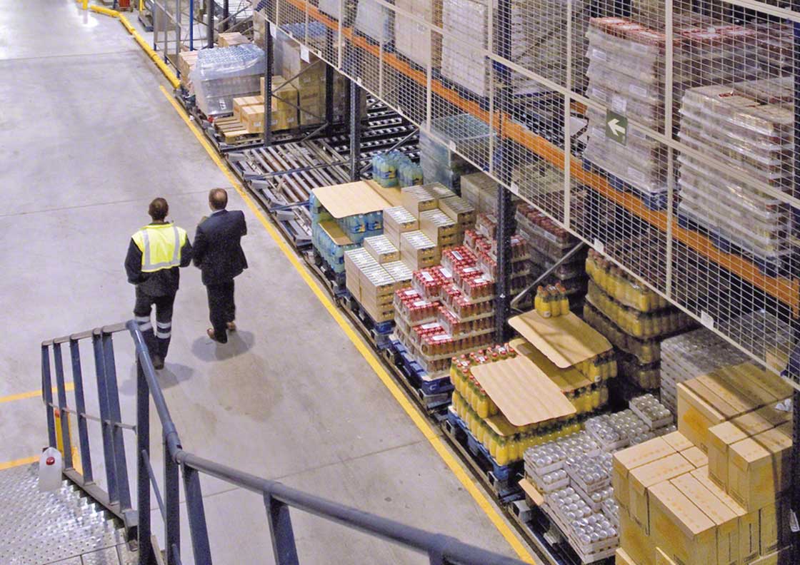 With real-time data and information about the warehouse, improvements can be made
