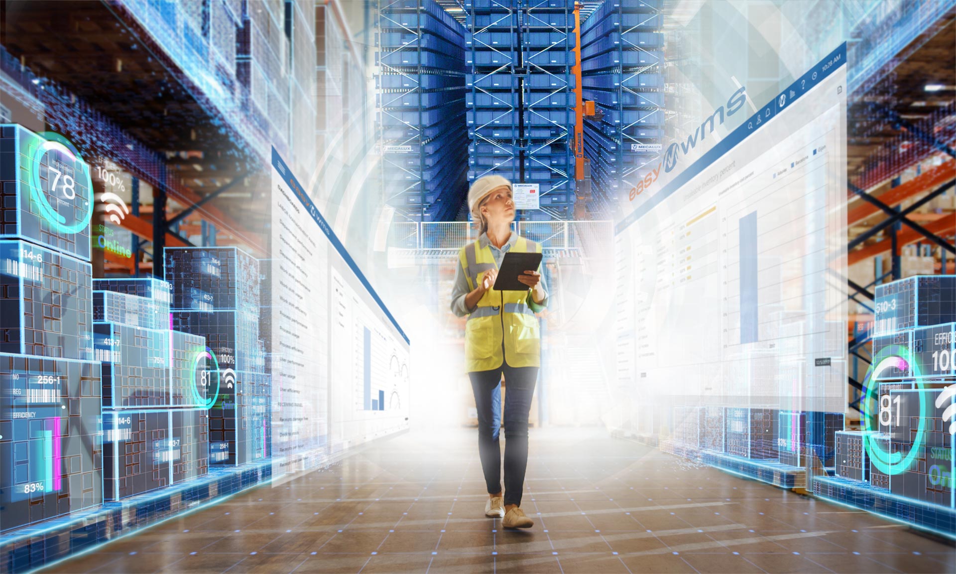Digital warehousing makes use of technology and automation to optimize processes