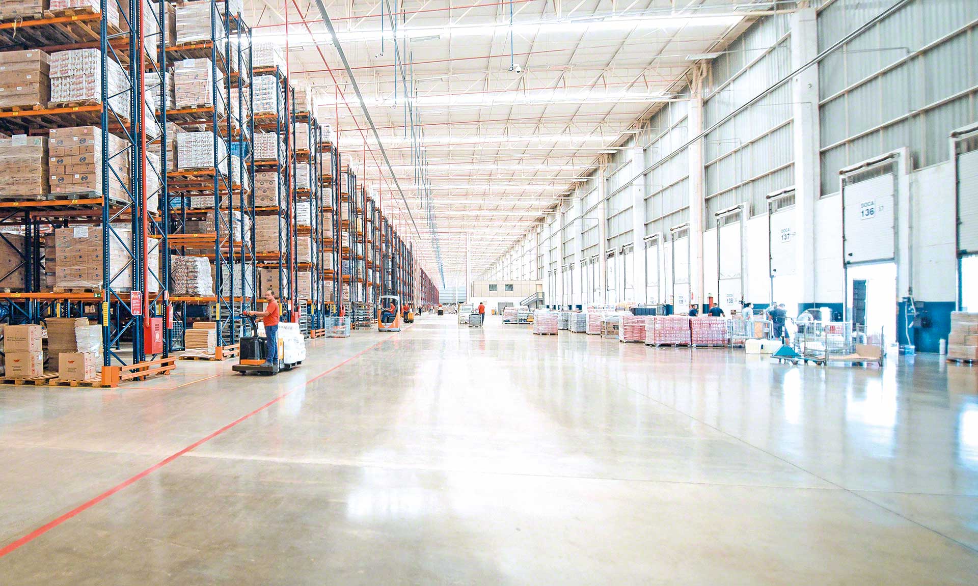 Dock to stock begins when the warehouse receives the goods at the loading dock and ends once they have been stored on the racks Dock to stock begins when the warehouse receives the goods at the loading dock and ends once they have been stored on the racks