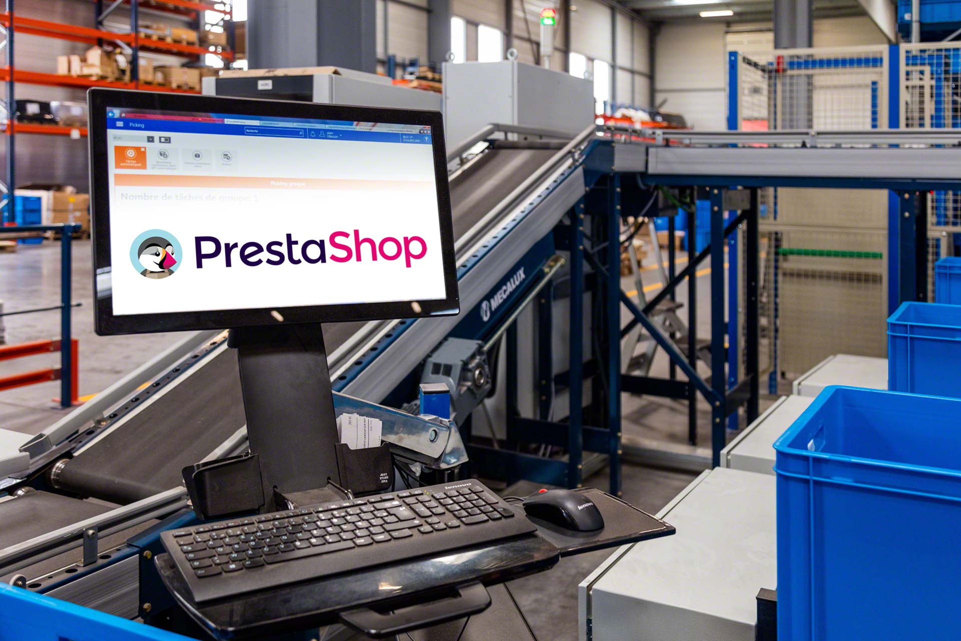 Easy WMS syncs the online PrestaShop store with the stock in the warehouse Easy WMS syncs the online PrestaShop store with the stock in the warehouse