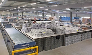 The main operation in an ecommerce warehouse is order picking The main operation in an ecommerce warehouse is order picking