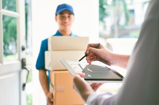 Electronic proof of delivery ensures that orders are delivered successfully