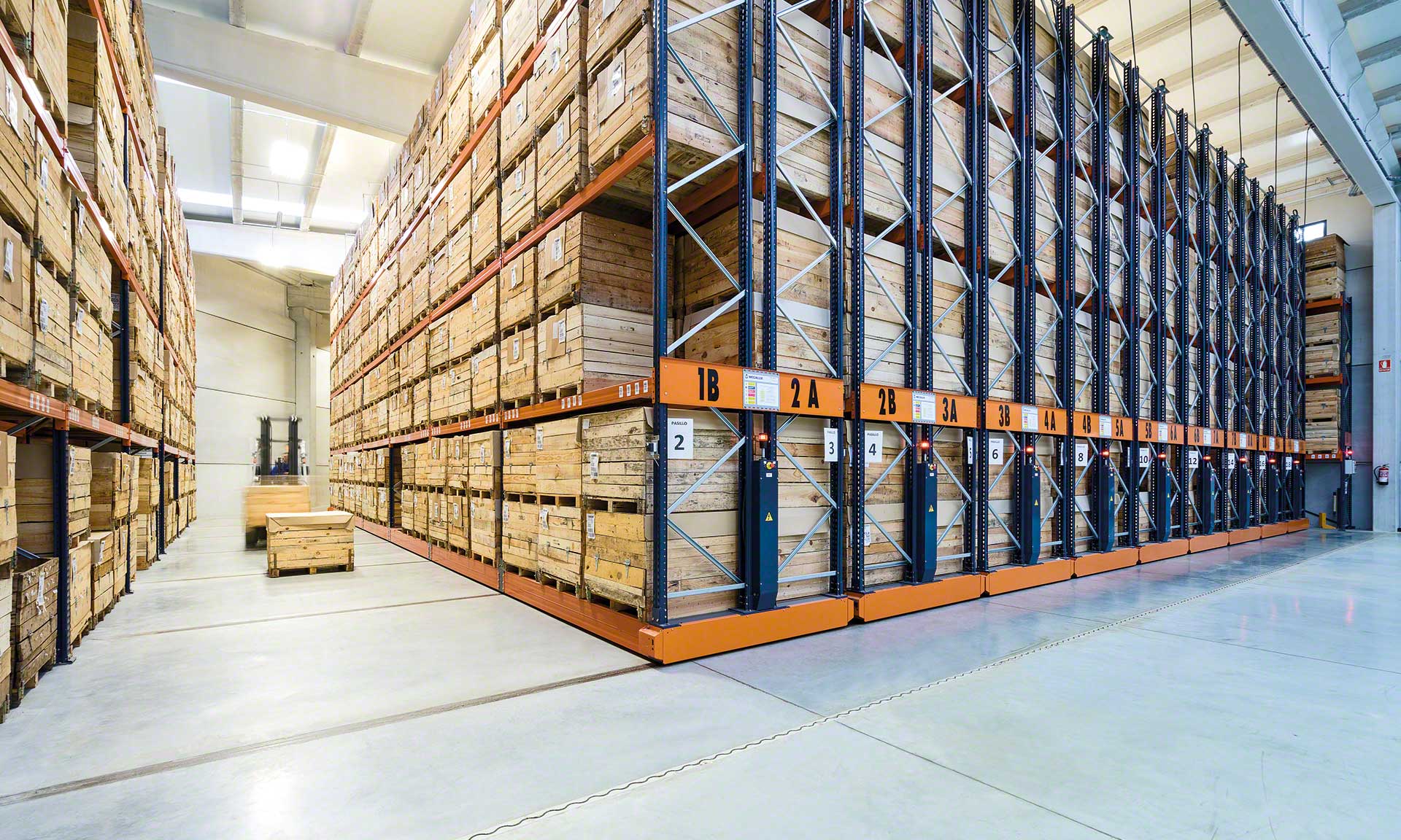 高密度存儲可以擴大存儲容量，釋放倉庫空間
