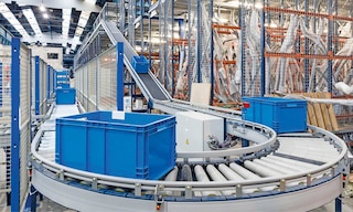 Incline conveyor: customized pathways in the warehouse
