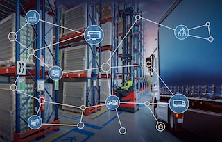 Integrated logistics coordinates all the elements involved in the supply chain