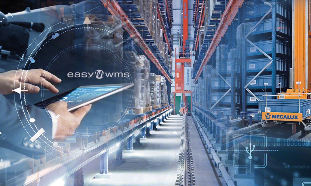 Cutting-edge warehouse management software tracks inventory in real time