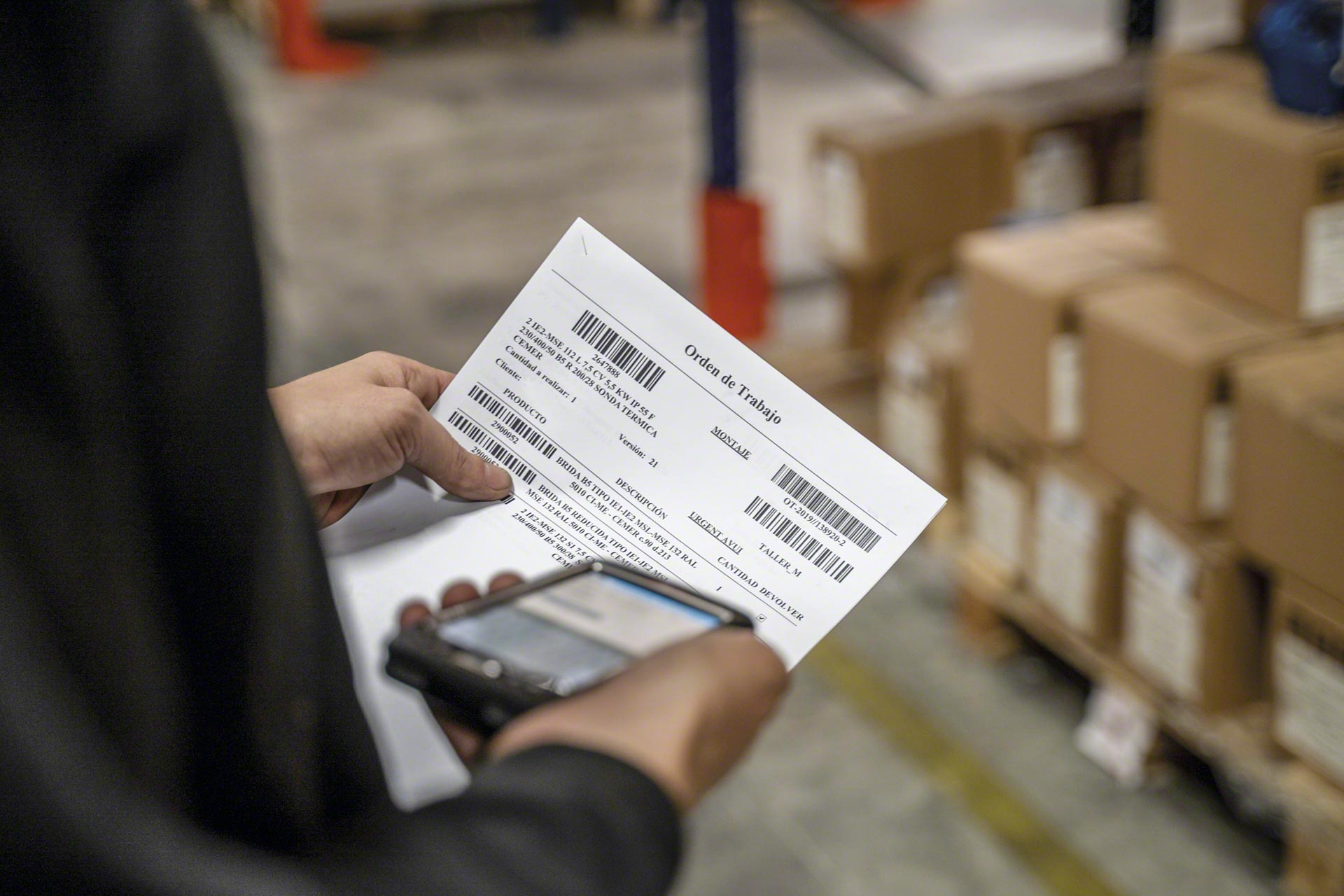 Internal traceability = quality and safety in the warehouse