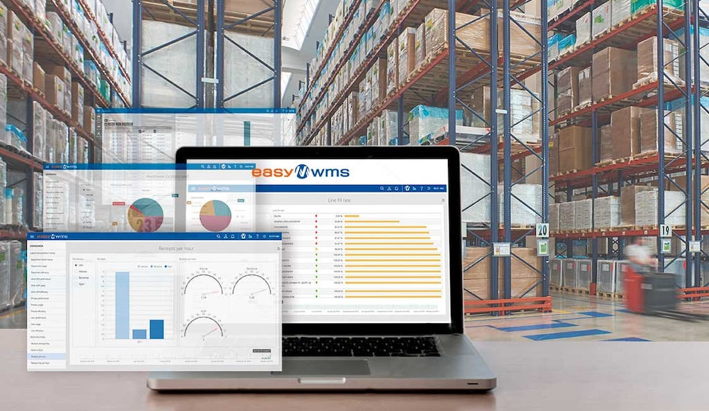 The Supply Chain Analytics module from Easy WMS makes it possible to anticipate supply chain disruptions