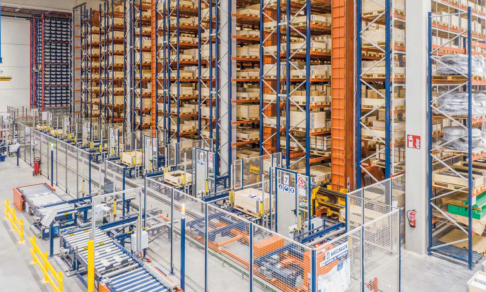 Logistics automation significantly increases efficiency in the warehouse