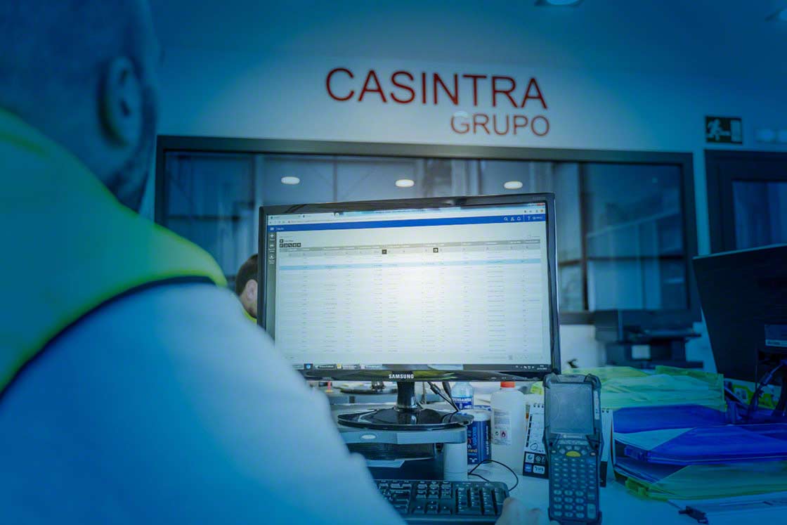 Logistics provider Casintra uses Easy WMS’s multi-location inventory management functionality to organize the operations of its five warehouses in Spain