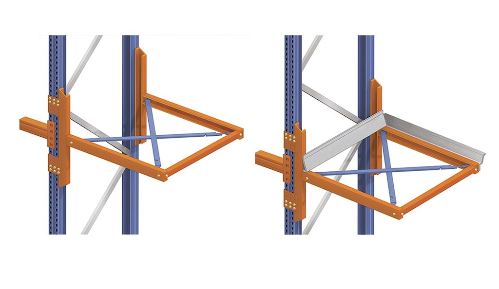 There are two types of P&D stations: with or without pallet centralizers