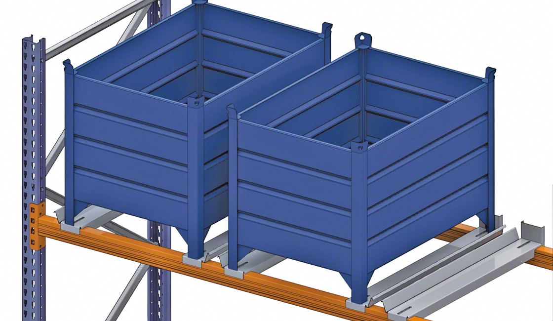 集装箱支架是为保证所装集装箱的安全而安装的金属型材