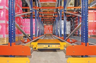 The pallet shuttle is one of the most versatile warehouse automation systems 