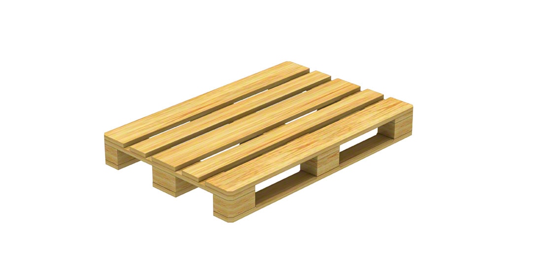 Pallets were first widely employed to speed up the transportation of provisions to troops in World War II