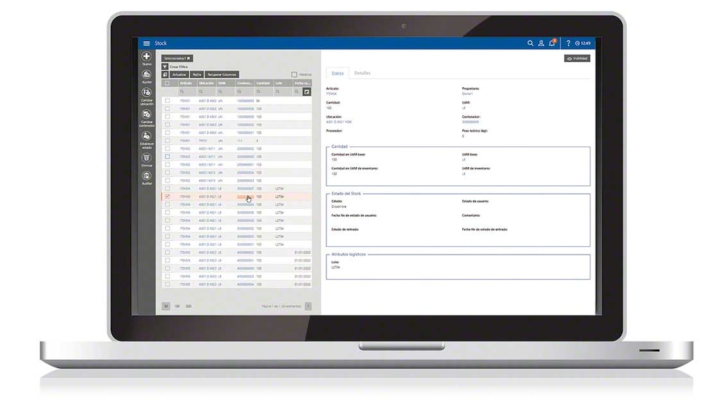 A warehouse management system significantly reduces the risk of phantom inventory