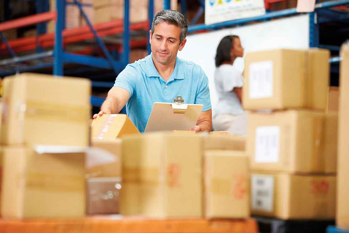 Picking items from a warehouse Picking items from a warehouse