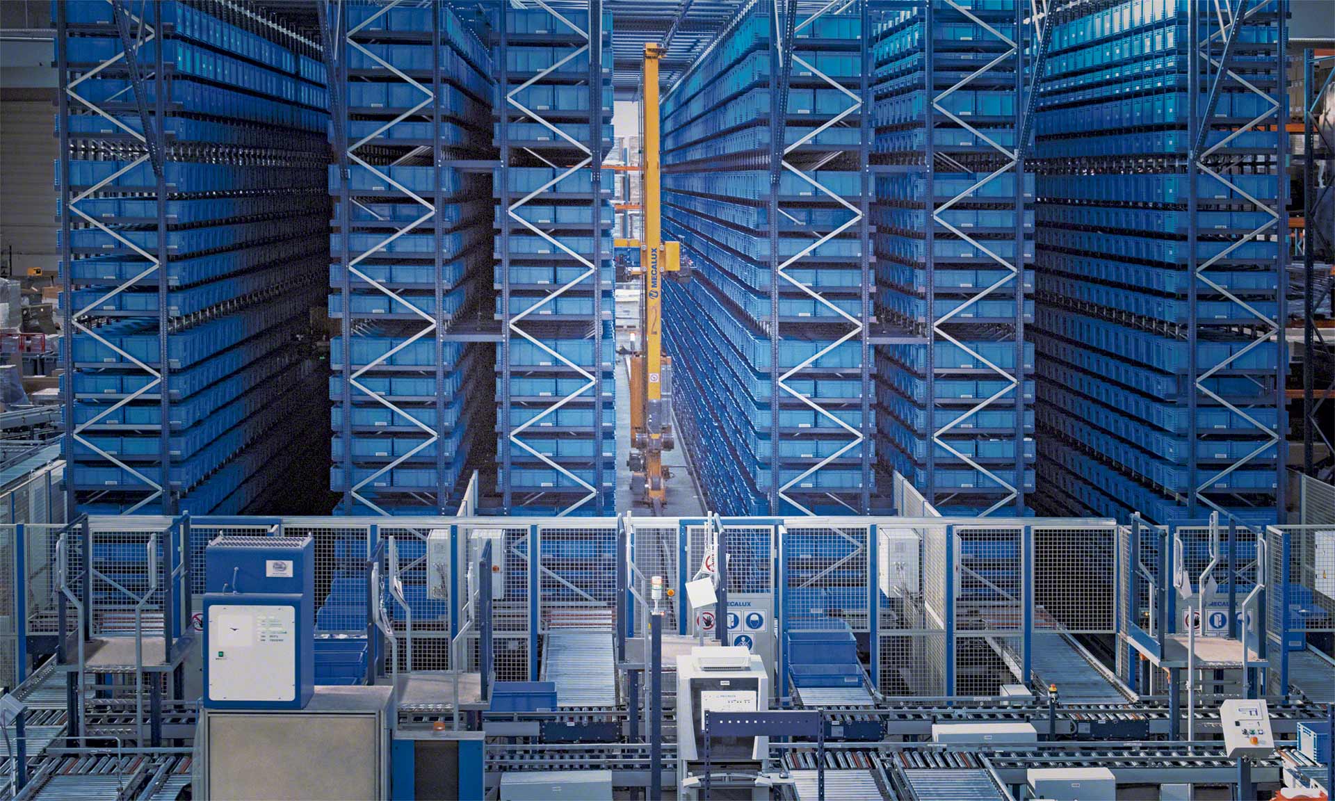 Retail warehouse automation reduces the time it takes to carry out the different logistics operations