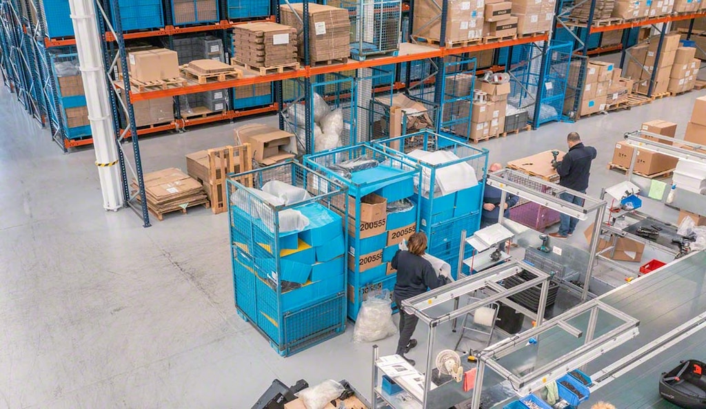 Reverse logistics calls for resources to organize the products received