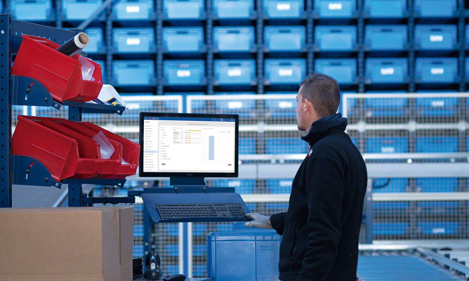 A SaaS WMS is a warehouse management system stored on servers external to the company A SaaS WMS is a warehouse management system stored on servers external to the company