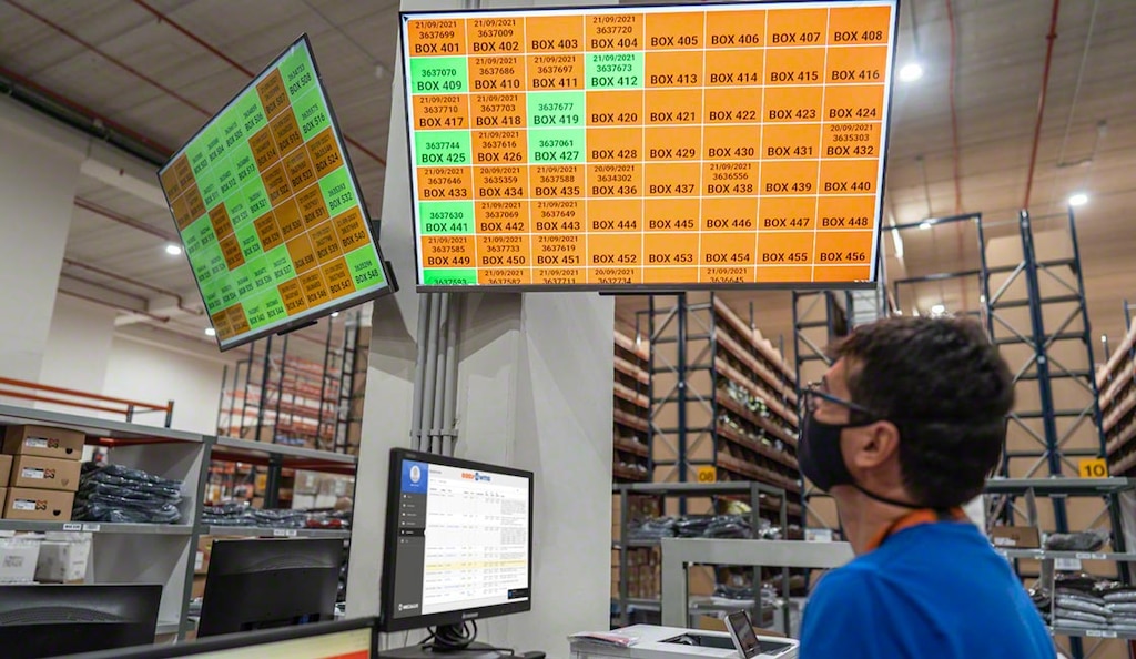 Easy WMS is a logistics software program that automates SKU velocity