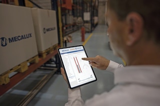 The smart supply chain incorporates big data to analyze the throughput of warehouse operations in real time