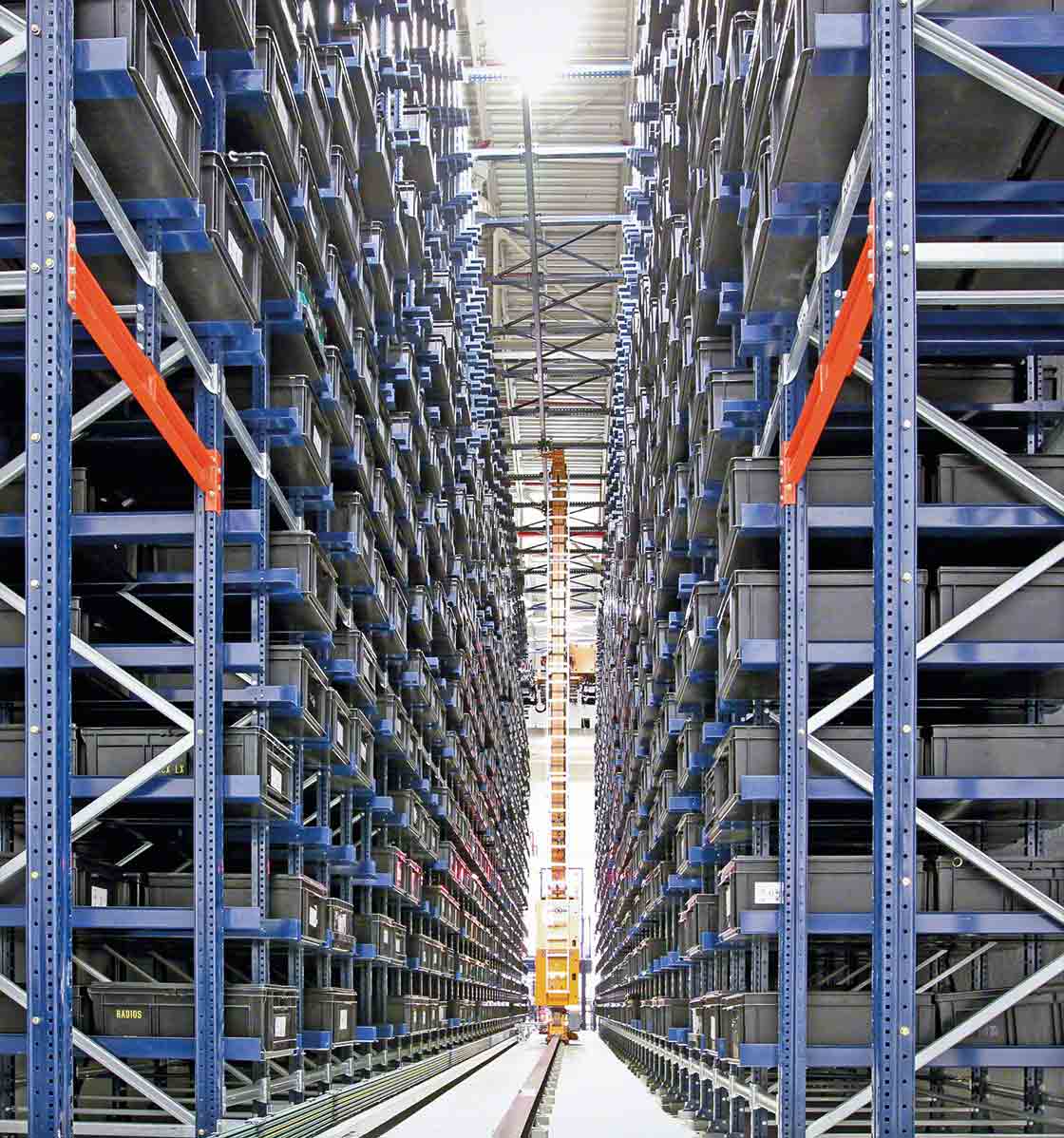 亚博滚球app手机版Interlake Mecalux的堆垛起重機在墨西哥大陸的自動化倉庫中運行