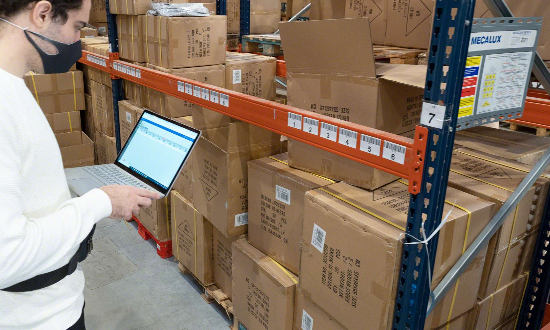 Stock Control Key Warehouse Operation Interlake Mecalux