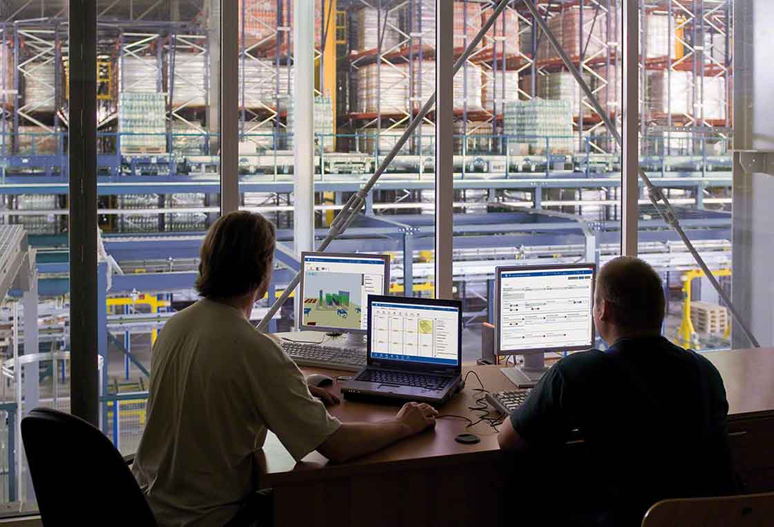 Professional team responsible for the WMS software Professional team responsible for the WMS software