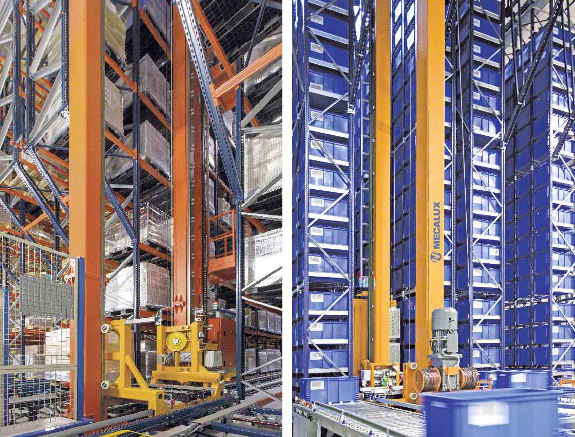 Stacker cranes for your warehouse Interlake Mecalux