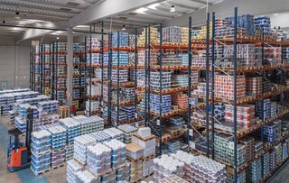 The warehouse forms the backbone of the supply chain