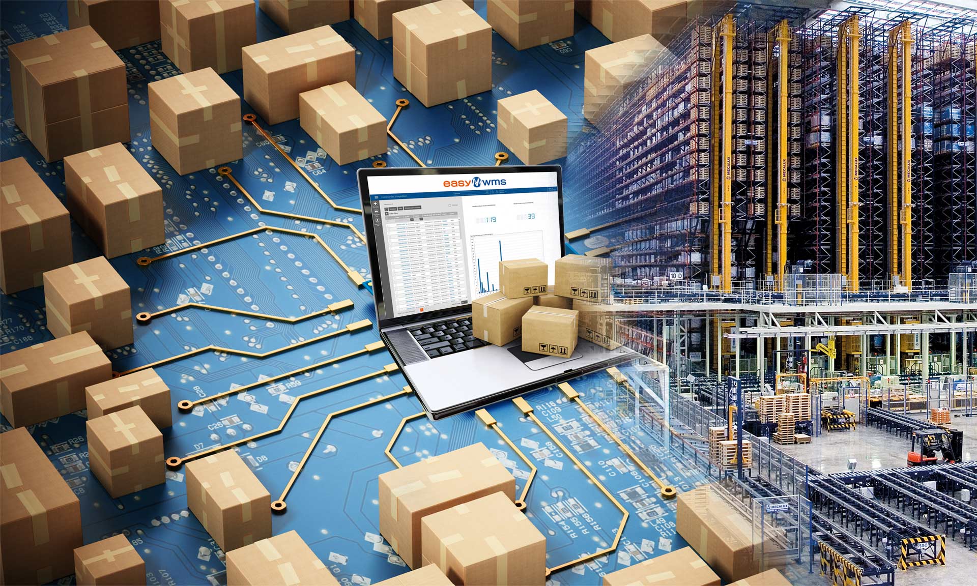 Warehouse control for efficient logistics - Interlake Mecalux