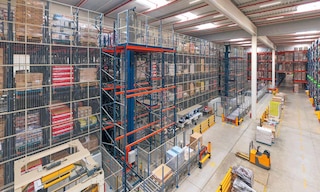 Warehouse equipment consists of any system or machine that facilitates operators' tasks in a warehouse