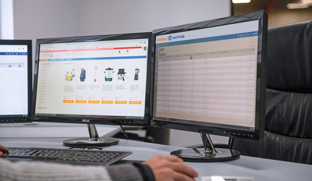 A warehouse management system guarantees improved stock control and automates other logistics processes