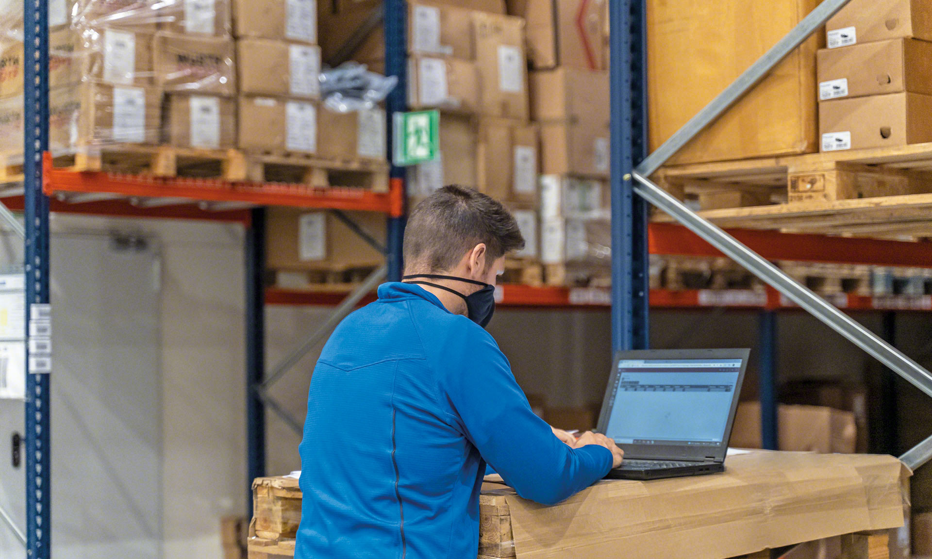 Warehouse inventory management software is a logistics program that records product entries and exits