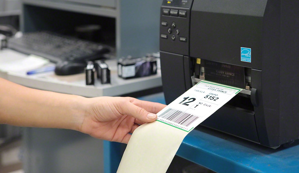 WMS software digitizes the labeling process