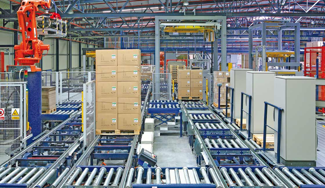 傳送帶是一種倉庫機器，它以安全、可控的方式移動單位貨物
