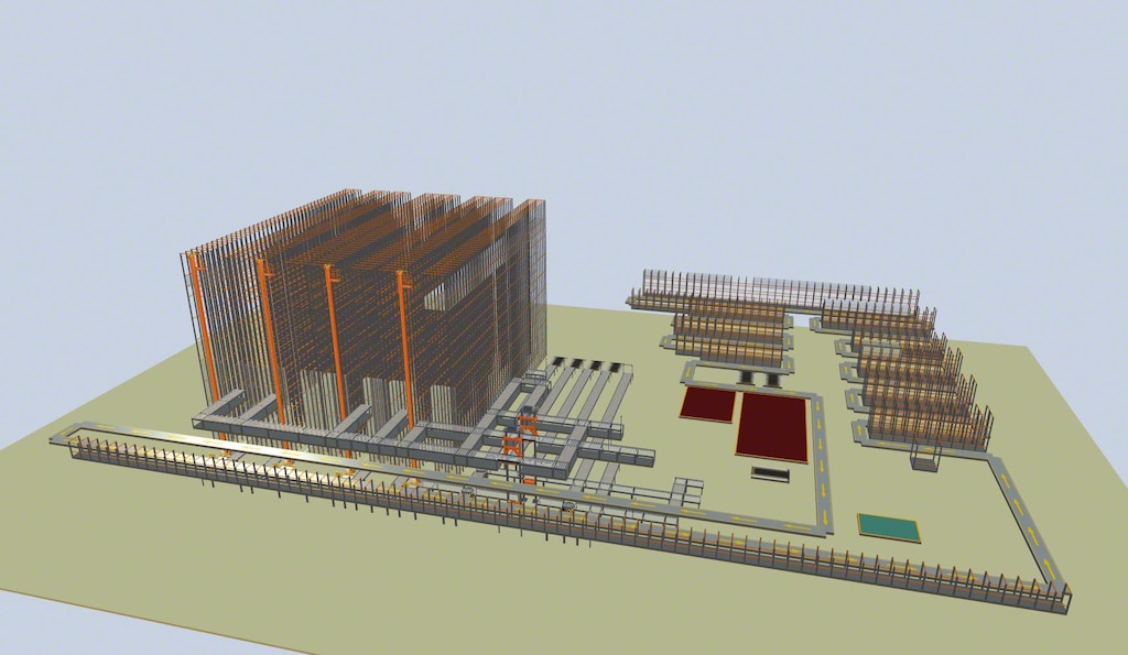 Easy S is a warehouse simulation software program that optimizes operations in warehouses already up and running