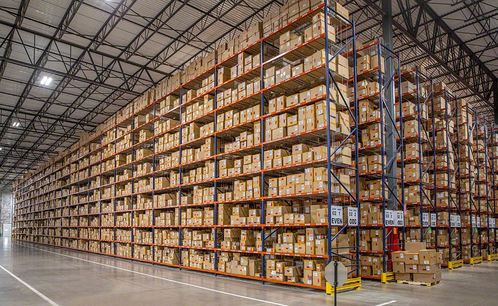 adidas us warehouse location optimization