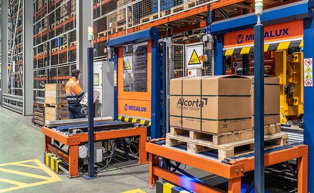 Alcorta Forging Group's automated warehouse for car parts