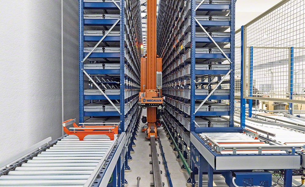 Paolo Astori has installed a new AS/RS for boxes in Italy Paolo Astori has installed a new AS/RS for boxes in Italy