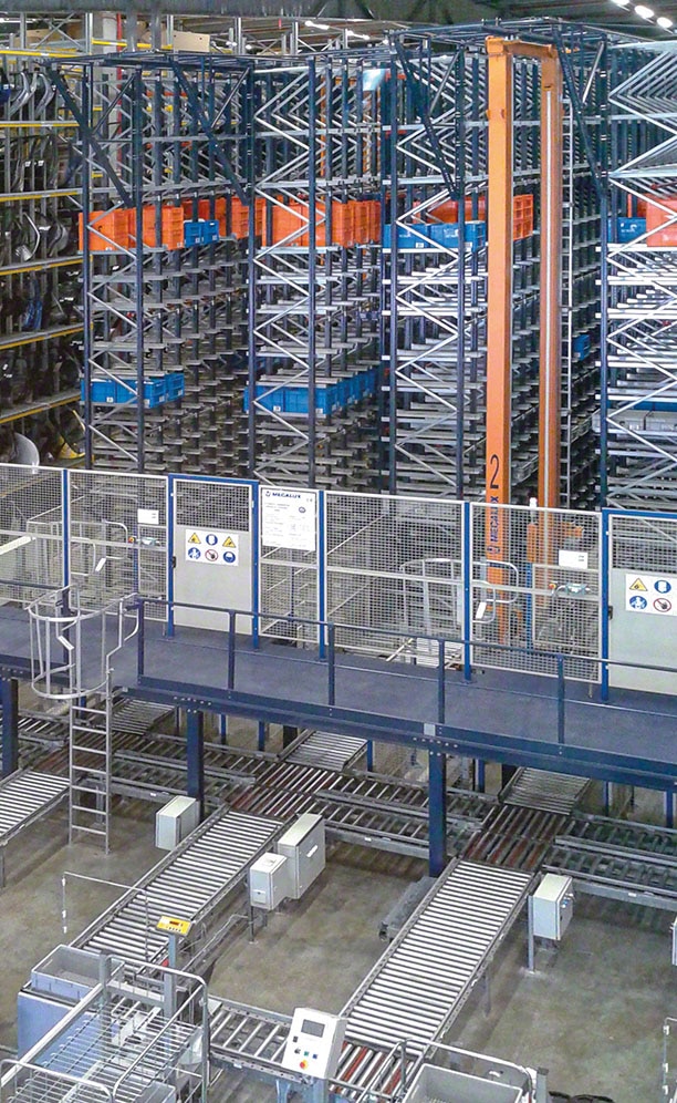 Zbeda's automated warehouses for boxes in Israel
