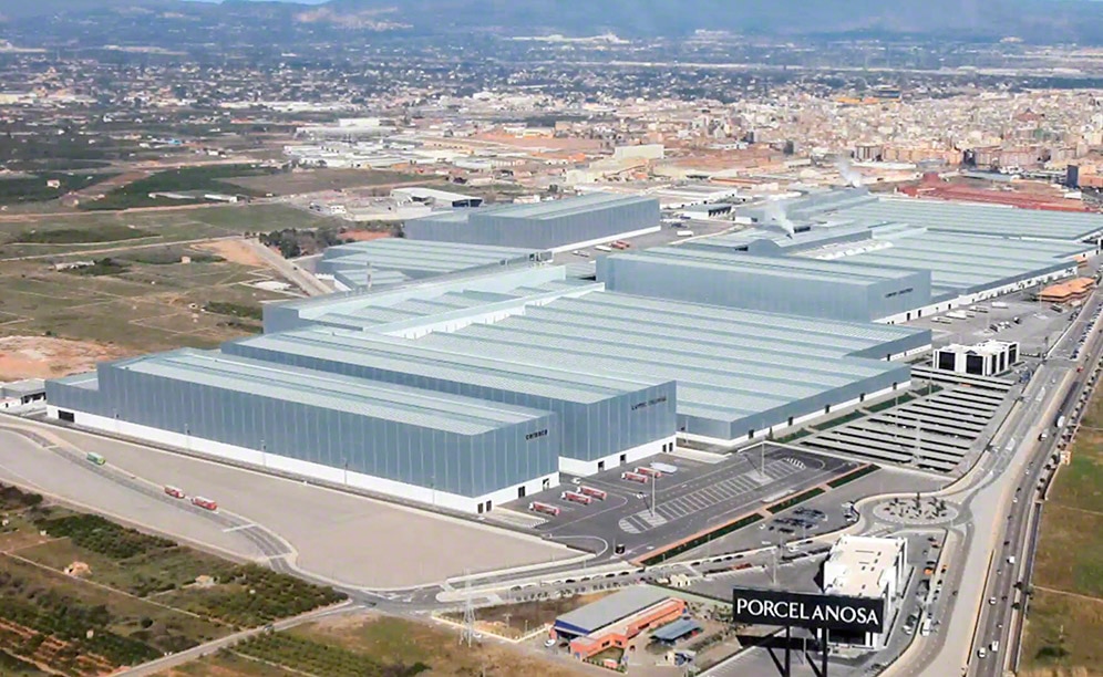 Porcelanosa Group integrates the latest technology into its five logistics centers
