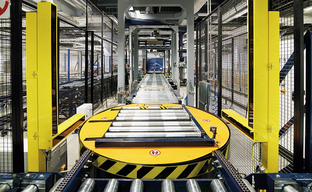 The automation guarantees high productivity of the entire supply chain