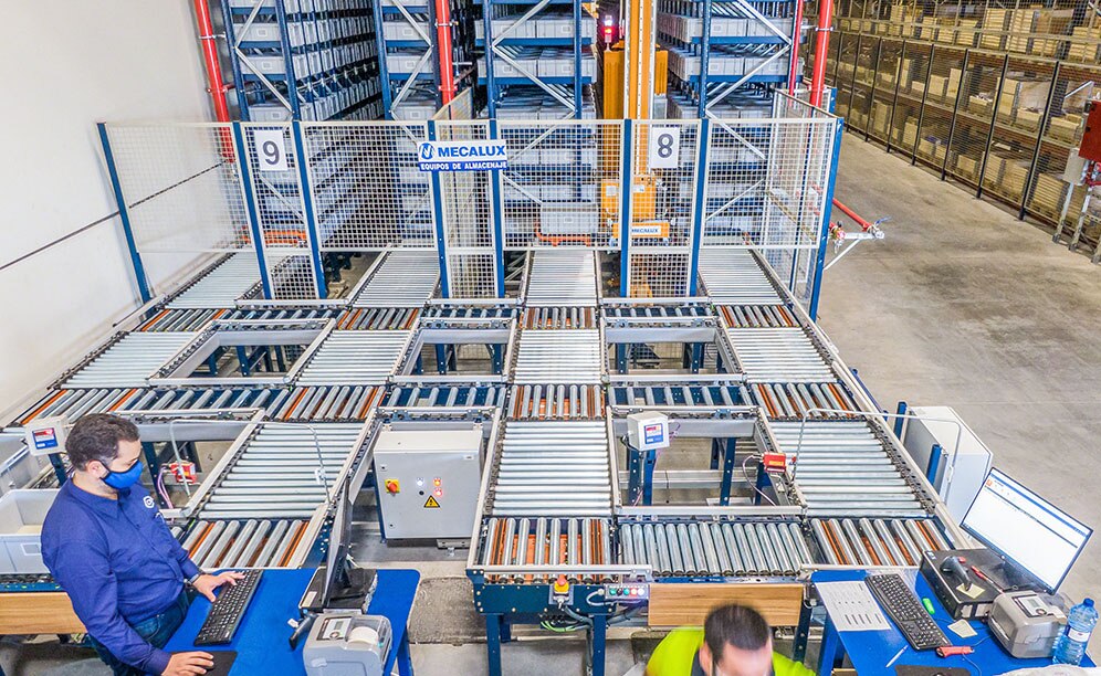 由于简单的WMS,工业的趣事知道哪些股票是可用的