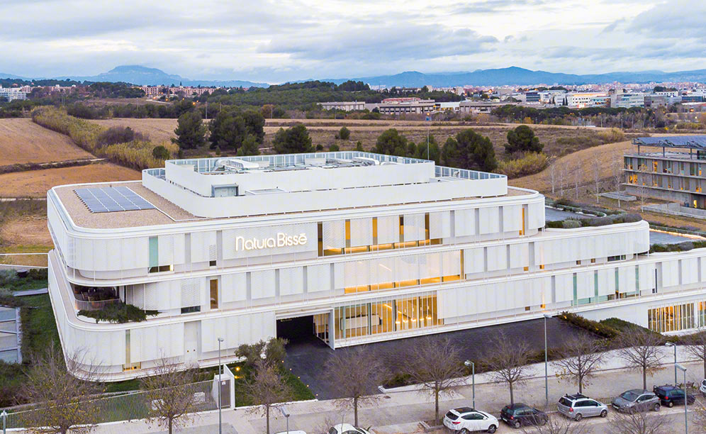 Natura Bissé's new automated warehouse in Barcelona
